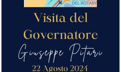 Visita Del Governatore – 22 Agosto 2024