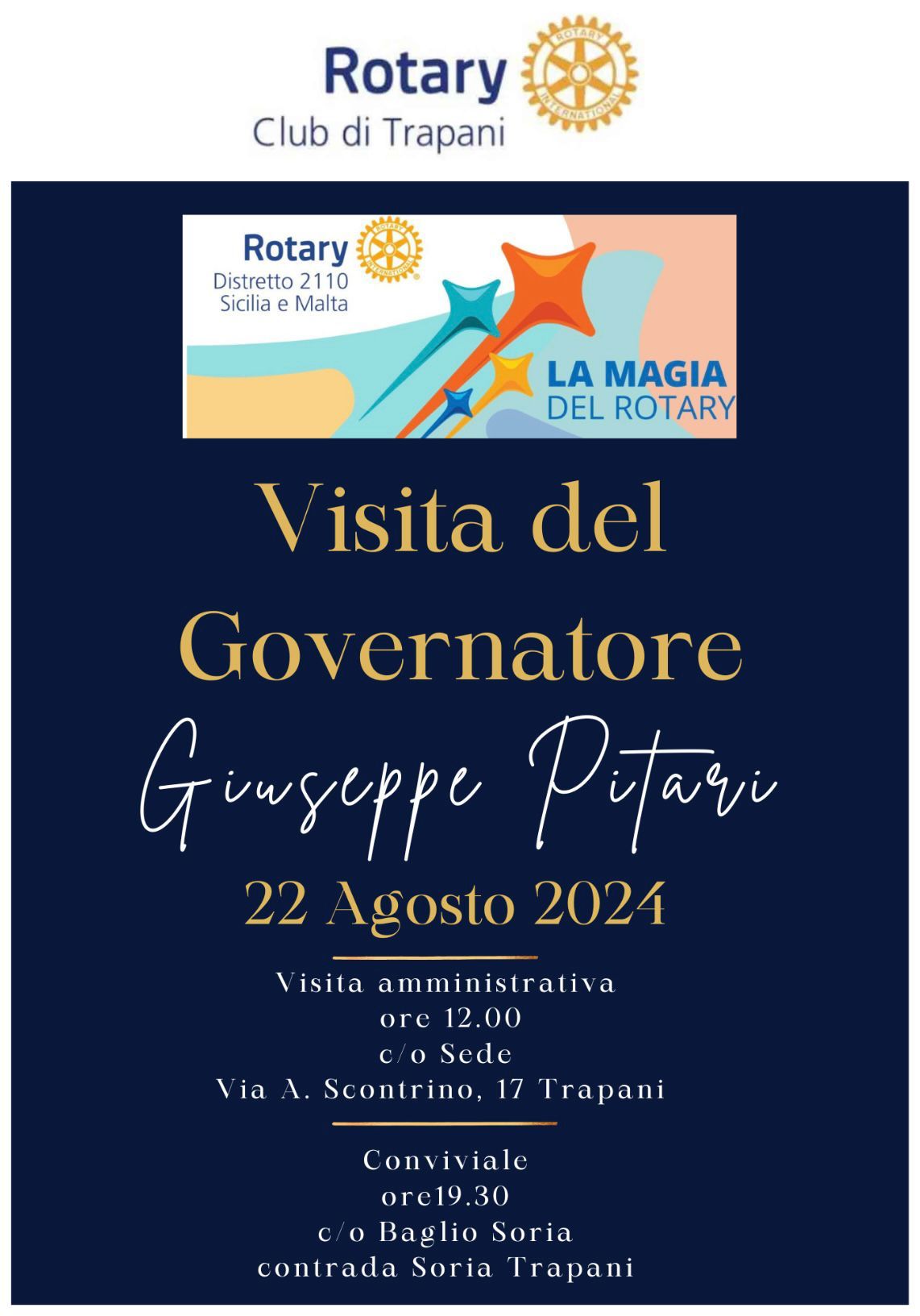 Visita Del Governatore – 22 Agosto 2024